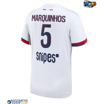 Moški Nogometni dresi Paris Saint-Germain Marquinhos #5 Gostujoči 2025-26 Kratek Rokav